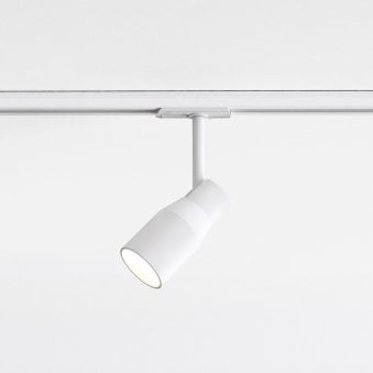 Apollo 100 Track GU10 Spotlight in Textured White