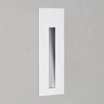 Borgo 55 White LED Wall Light or Plinth Light