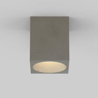 Ex Display Kos Coastal Surface Mounted Square Concrete Downlight
