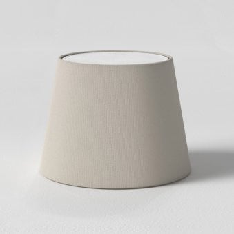 French 220 Fabric Drum Shade In Putty