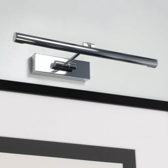 Goya 460 LED Chrome Picture Wall Light