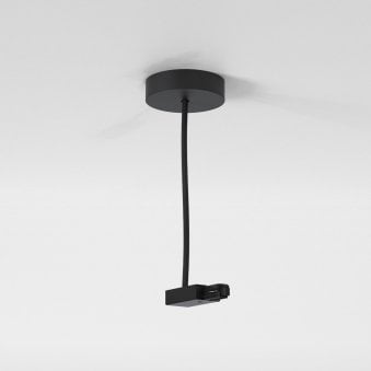 Track Suspension Live End Supply in Matt Black