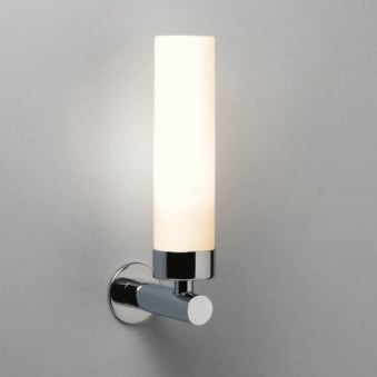 Tube IP44 Bathroom Light in Polished Chrome