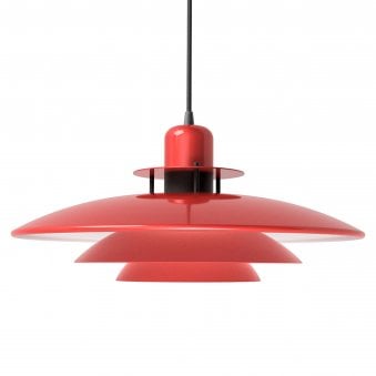 Primus I 430mm Pendant Light in Red