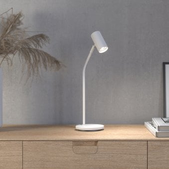 Tyson Table Lamp in White
