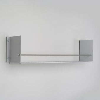 Girder Kitchen Shelf in Stone & Steel