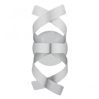 Rawley Wall Light in Brushed Aluminium