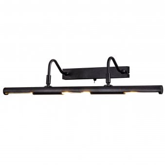 Abacus 60cm Switched Satin Black Picture Light