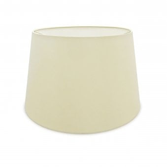 Sutton 35cm Ivory Pearl Faux Silk Tapered Shade