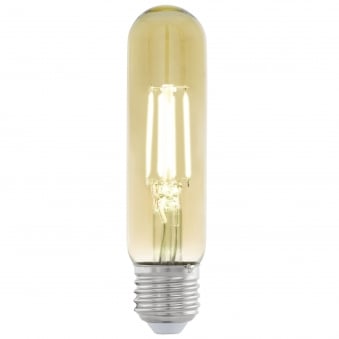 E27 Amber Extra Warm White LED 105mm Tube 3.5W 2200K 220lm