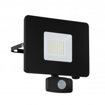 Faedo 3 LED IP44 Outdoor 30w PIR Sensor Flood Light