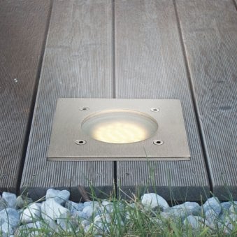 Lamedo Square IP65 LED Stainless Steel Recessed Ground Light