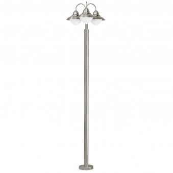 Sidney Outdoor IP44 Stainless Steel Tall Post Light