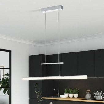 Tarandell Height Adjustable LED Pendant in Chrome