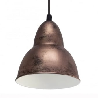 Truro Coppery Steel Pendant Light