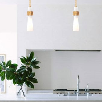 Kristy Mini Pendant in Distressed Gold with Opal Glass Diffuser