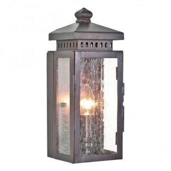 Matlock Wrought Iron Outdoor Wall Light