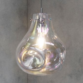 Lava Iridescent Pendant Light