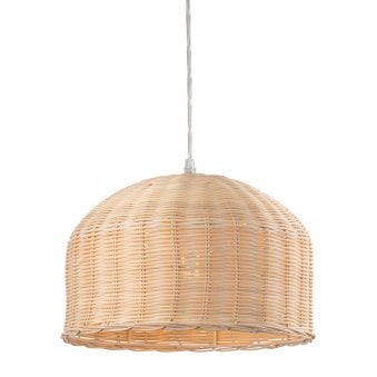 Natural Rattan Farm House Pendant Light
