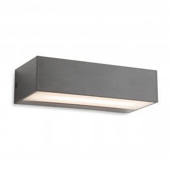 Texas Resin Coastal IP65 LED Wall Light in Graphite