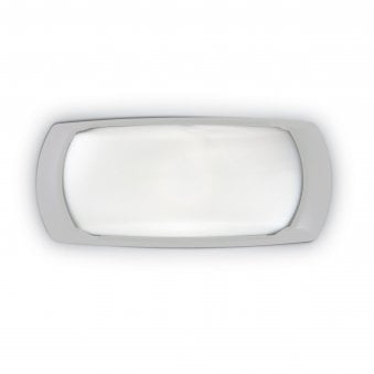 Francy 6W 2700k LED E27 Coastal IP66 Open Wall Light in White