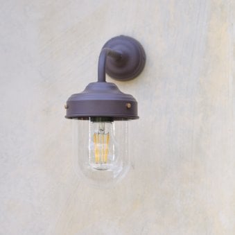 Thurlaston Barn Light in Coffee Bean Steel