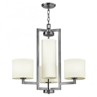 Hampton 4 Light Chandelier in Antique Nickel
