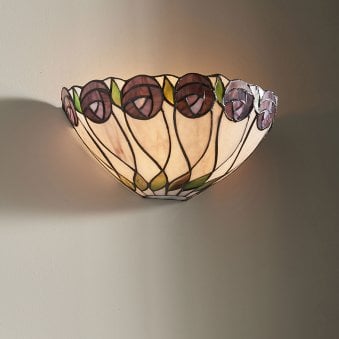 Hutchinson Tiffany Glass Wall Light