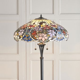 Sullivan Tiffany Glass Floor Lamp