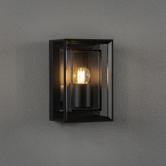 Brindisi Mini IP54 Wall Light In Black