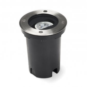Trelleborg IP65 GU10 Recessed Ground Adjustable Round Spotlight