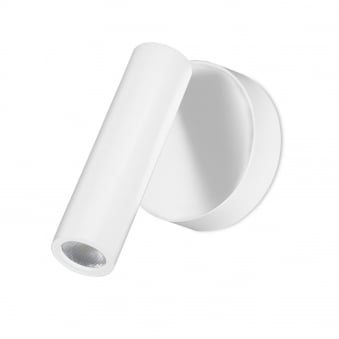 Stylus Spotlight LED in White with Integrated 6.4w LED