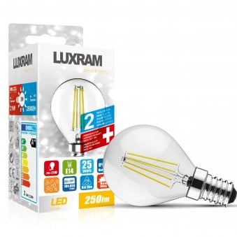 Classic E14 Warm White LED Golf Ball 6.5W 2700K 806lm