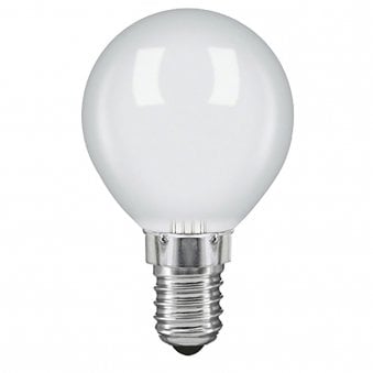 Incandescent E14 Dimmable Warm White Opal Golf Ball 60W 2700K 560lm