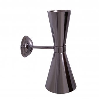 Amias Wall Light in Antique Silver