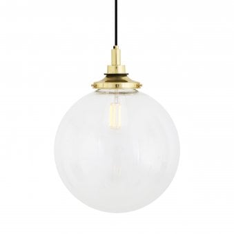 Laguna Pendant Light IP44 30cm in Polished Brass