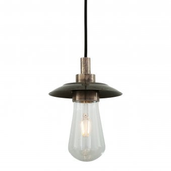 Ren IP65 Pendant Light in Antique Silver