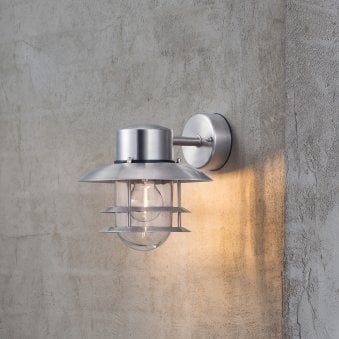 Blokhus Down Galvanised Coastal Wall Light