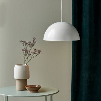 Ellen 30 Pendant in White