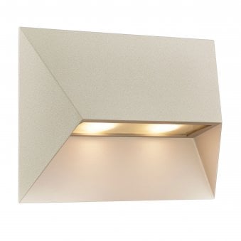 Pontio 27 IP54 Wall Light in Sand