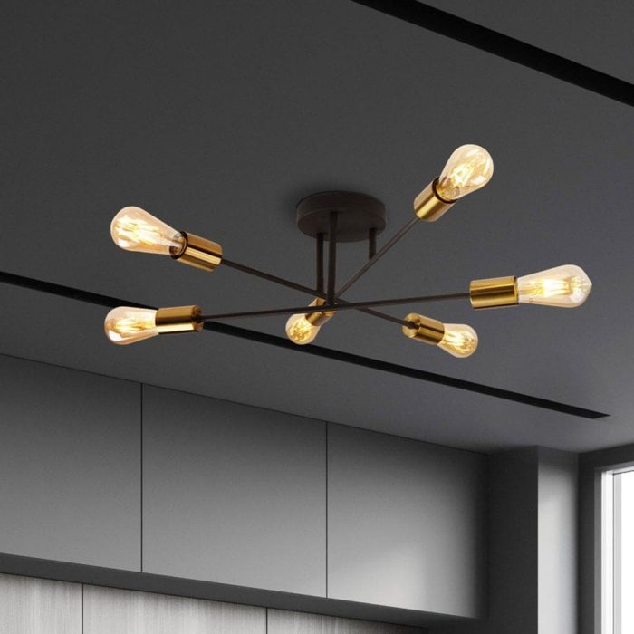 Black pendant light