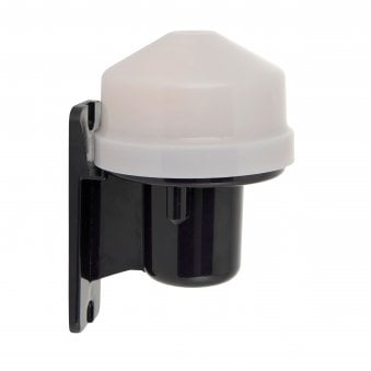 Photocell IP44 Dusk Til Dawn Sensor In Black