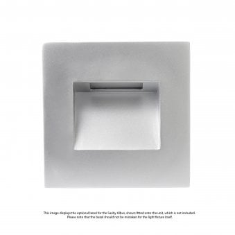 Silver Painted Suare Bezel Accessory for the Saxby Albus CCT