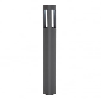 Tribeca IP54 9w LED Outdoor Bollard Light in Textured Dark Grey