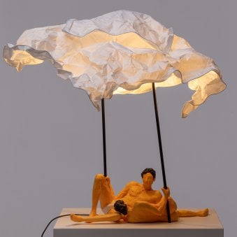 Love is a Verb Lea & Toni Table Lamp 