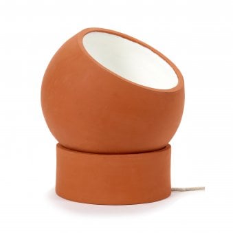 Terra Floor Lamp In Terracotta