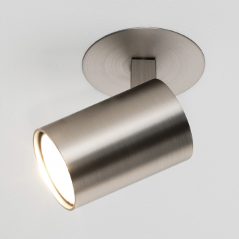 Ascoli Recessed Spotlight in Matt Nickel