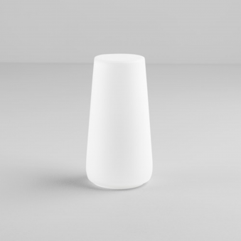 Beauville Glass Shade in White