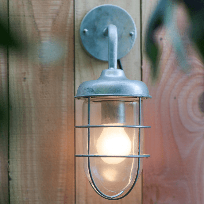 Garden Trading Lighting Garden Trading Lighting St Ives Harbour Wall Light - Galvanised